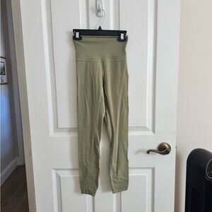 Olive Green Lululemon Align Leggings